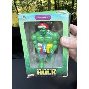 The Incredible Hulk Christmas Ornament Marvel 2003 Superhero Kurt S Adler NIB C5